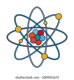 Atom science symbol