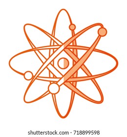 Atom science symbol