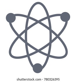 Atom science symbol