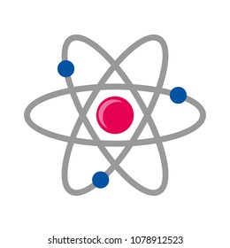 Atom Science Symbol Illustration