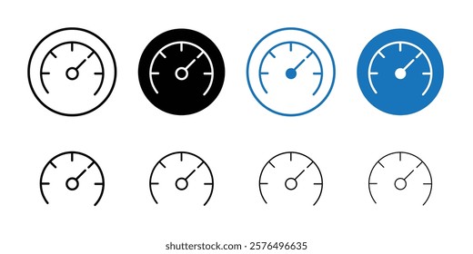 Atom scientific icon Thin line art isolated