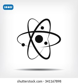 Atom Sign Icon