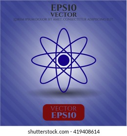 Atom symbol
