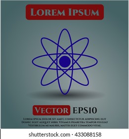 Atom symbol