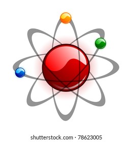 Atom symbol