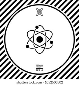 Atom symbol - science icon