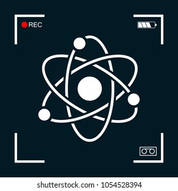 Atom symbol - science icon