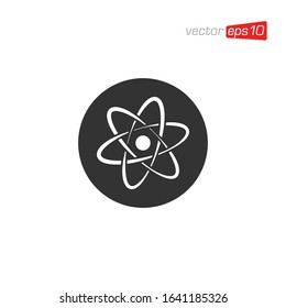 Atom Technology Icon Logo Vector