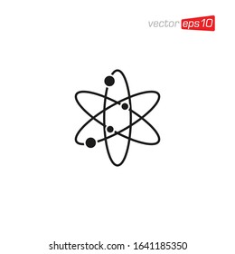 Atom Technology Icon Logo Vector