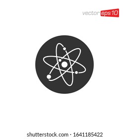 Atom Technology Icon Logo Vector