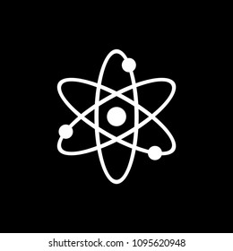 Atom vector icon