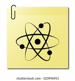 atom - vector icon