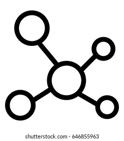 Atom Vector Icon