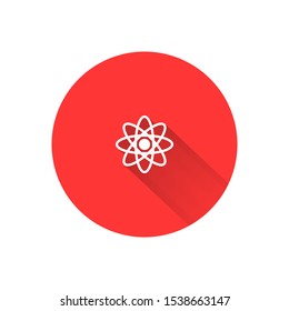 atom Vector icon . Lorem Ipsum Illustration design