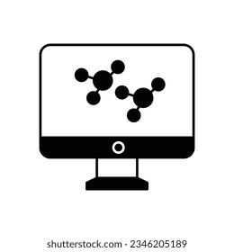 Atom vector icon which can easily modify or edit

