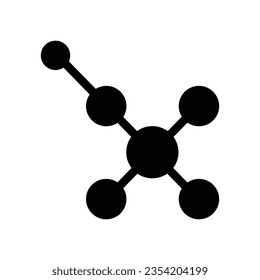Atom vector icon which can easily modify or edit

