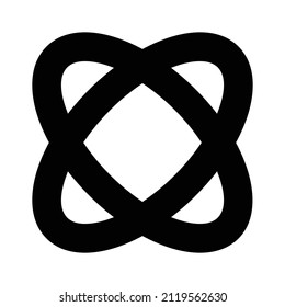 Atom Vector icon which is suitable for commercial work and easily modify or edit it

