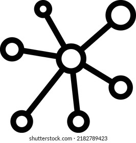 atom Vector illustration on a transparent background. Premium quality symmbols. Thin line vector icons for concept and graphic design. 
