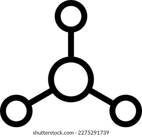 atom Vector illustration on a transparent background. Premium quality symmbols. Thin line vector icons for concept and graphic design. 
