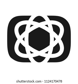 atom vector logo
