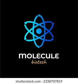 Atom Vector Symbol, Physics Science Logo