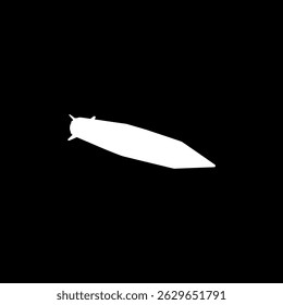 Silueta atómica de la bomba, puede utilizar para la ilustración del arte, el icono, el símbolo, el pictograma, la ilustración de la Noticias, o el elemento del Diseño gráfico. Ilustración vectorial