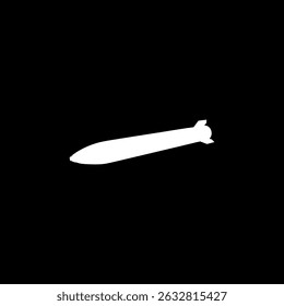Silueta atómica de la bomba, puede utilizar para la ilustración del arte, el icono, el símbolo, el pictograma, la ilustración de la Noticias, o el elemento del Diseño gráfico. Ilustración vectorial