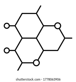 
Atomic bonding  Line Style vector icon which can easily modify or edit
