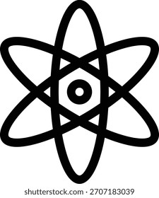 Estructura atómica de la célula para la Educación moderna de la Ciencia