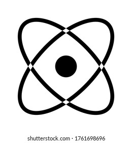 Atomic icon or logo isolated sign symbol vector illustration - high quality black style vector icons
