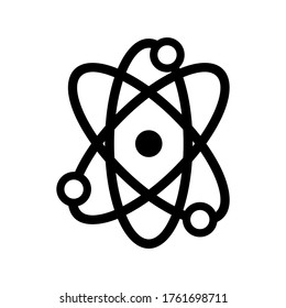 Atomic icon or logo isolated sign symbol vector illustration - high quality black style vector icons
