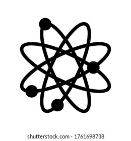 Atomic icon or logo isolated sign symbol vector illustration - high quality black style vector icons
