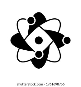 Atomic icon or logo isolated sign symbol vector illustration - high quality black style vector icons
