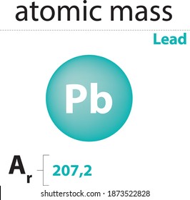 atomic mass Lead  chemistry elements
