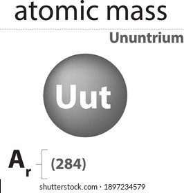 atomic mass Ununtrium chemistry elements 