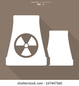 atomic power station icon