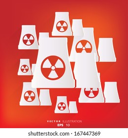 atomic power station icon