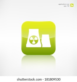 atomic power station icon