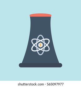 atomic power station icon