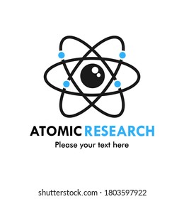 Vorlage für das atomare Forschungslogo