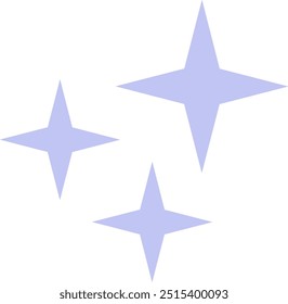 Atomic Star Mid Century Pattern Vector Illustration