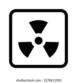 Atomic Symbol - Atomic Button - Vector Icon