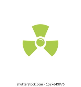 atomic symbol eco friendly fill style icon vector illustration design