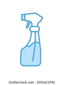atomizer bottle line style icon