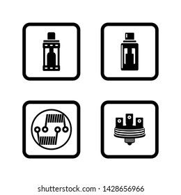 Atomizer vapor icon vector illustration