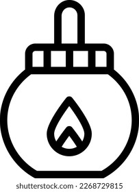 atomizer  Vector illustration on a transparent background. Premium quality symmbols. Thin line vector icons for concept and graphic design.