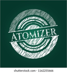 Atomizer written on a chalkboard