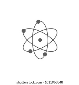 atoms icon. Element of education icon. Premium quality graphic design icon. Signs, outline symbols collection icon for websites, web design, mobile app on white background