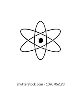 atoms icon. Element of science for mobile concept and web apps. Detailed atoms icon can be used for web and mobile. Premium icon on white background