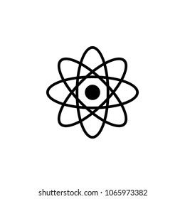 atoms icon. Element of simple icon for websites, web design, mobile app, info graphics. Signs and symbols collection icon for design and development on white background